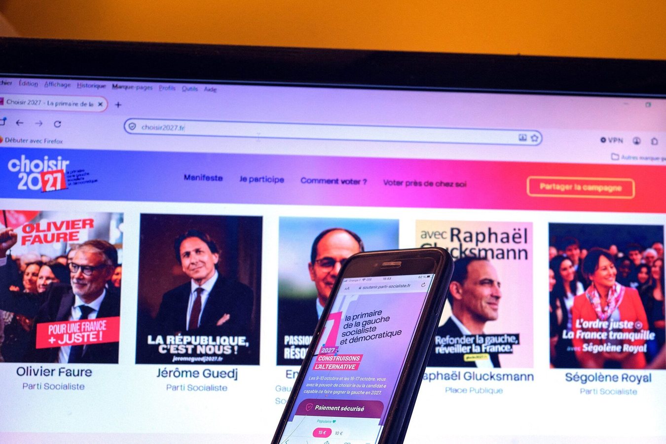 Primaire à gauche : le vote prolongé jusqu'à dimanche 18 heures après une cyberattaque