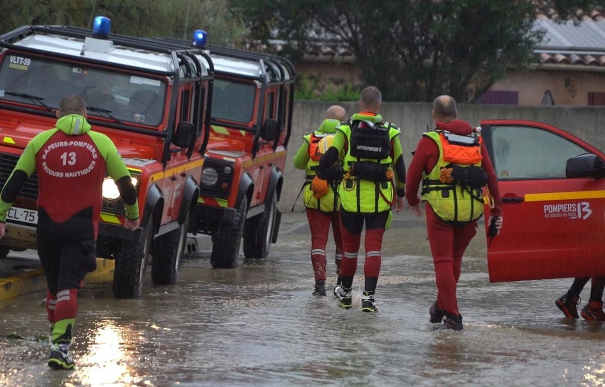 Un mort à Saint-Mitre-les-Remparts après les intempéries dans les Bouches-du-Rhône