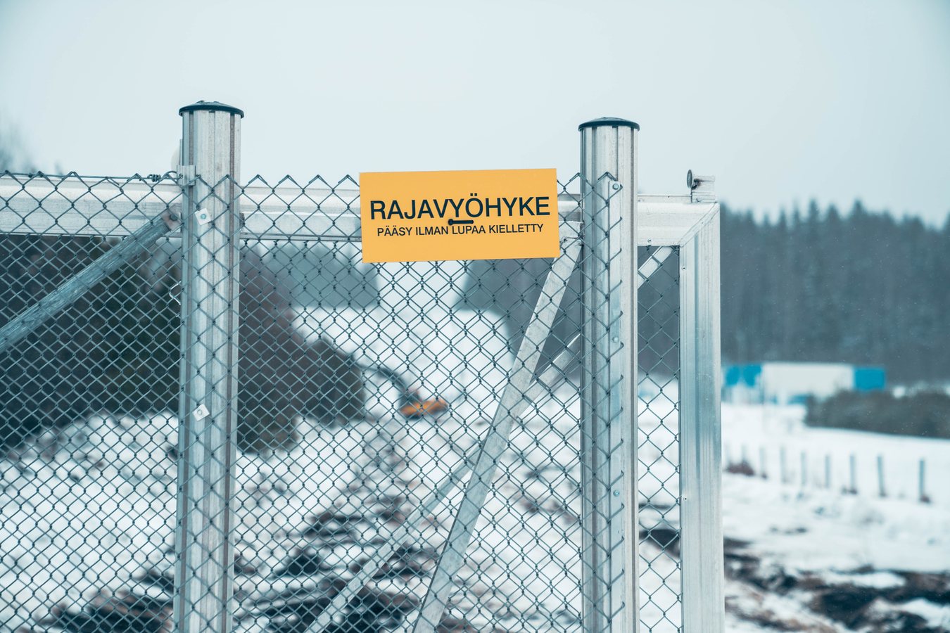 La Finlande achève 200 km de clôture à la frontière russe