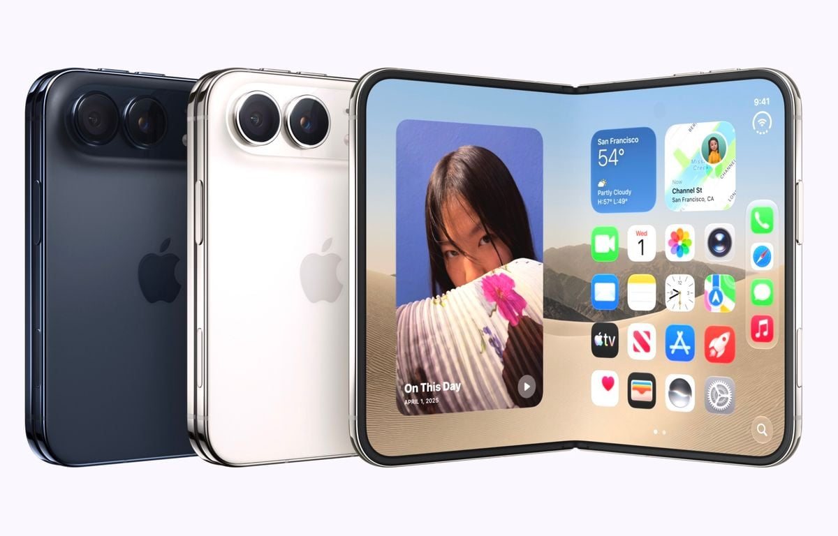 Apple lance l’iPhone Duo, son premier smartphone pliable, le 23 octobre