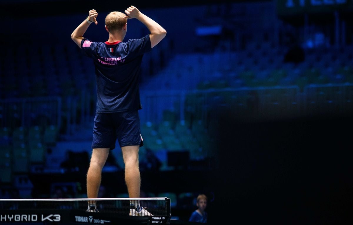 Félix Lebrun sacré champion d'Europe de tennis de table pour la première fois