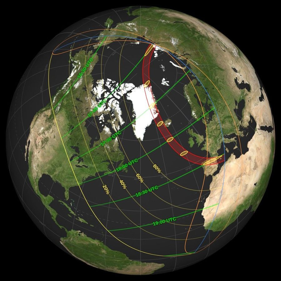 Éclipse du 12 août : les chiffres à connaître selon votre région