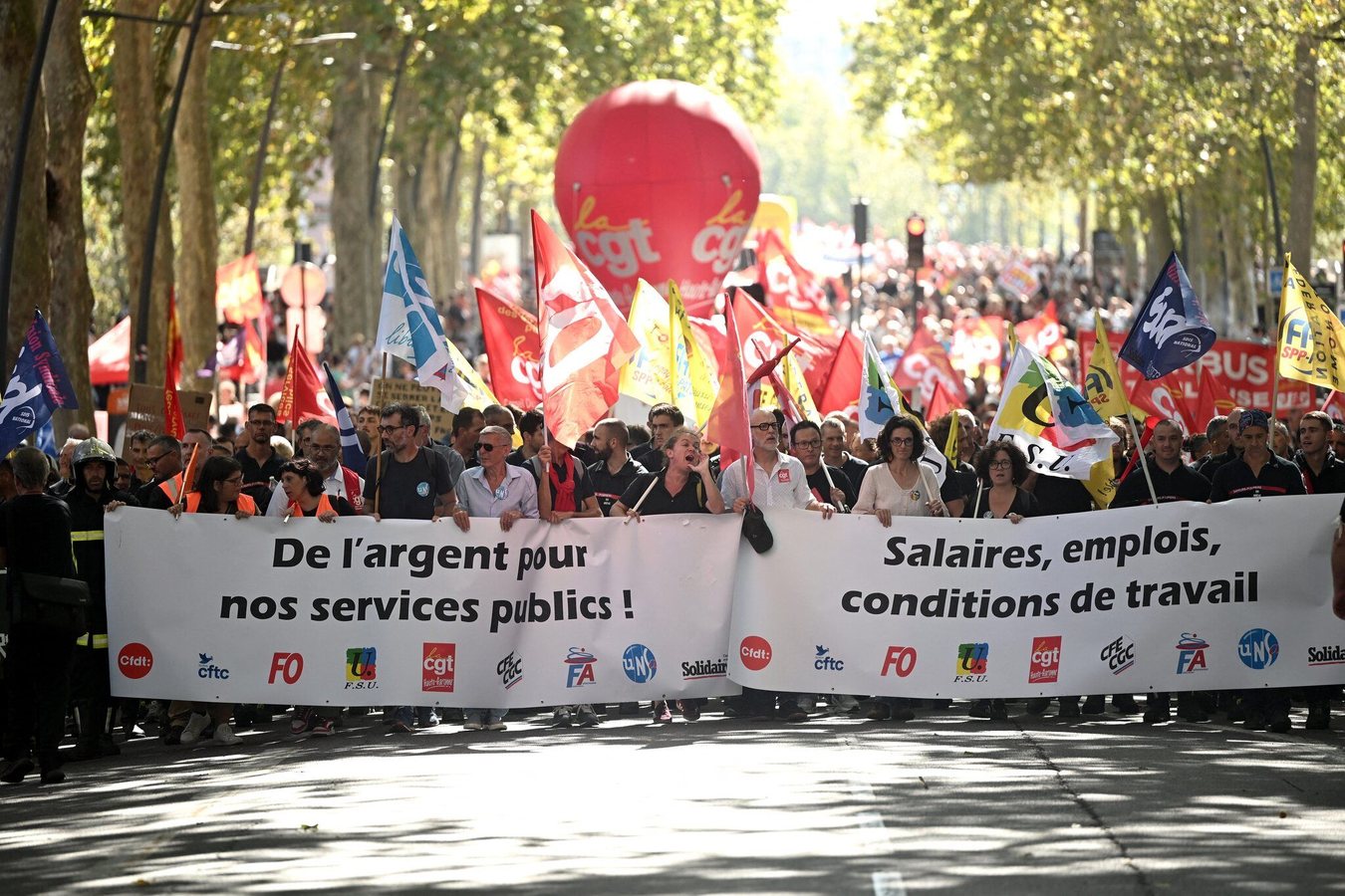 Pouvoir d'achat, fiscalité, services publics : l'intersyndicale appelle à la grève le 5 novembre