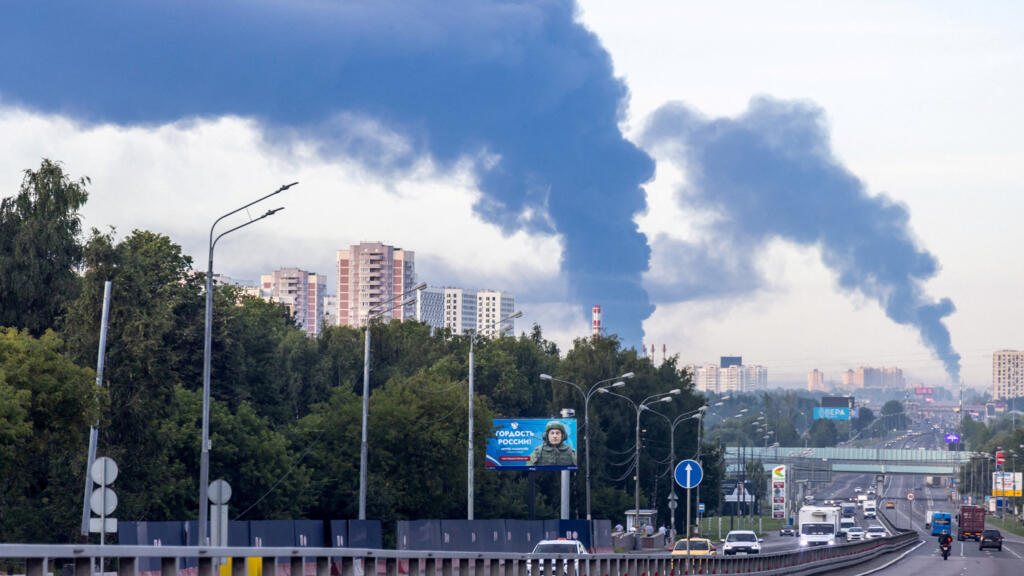 Au moins cinq morts dans une attaque de drones contre la région de Moscou