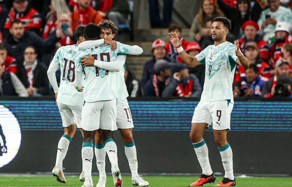 Le Portugal s'impose 4-2 au Danemark sans Cristiano Ronaldo
