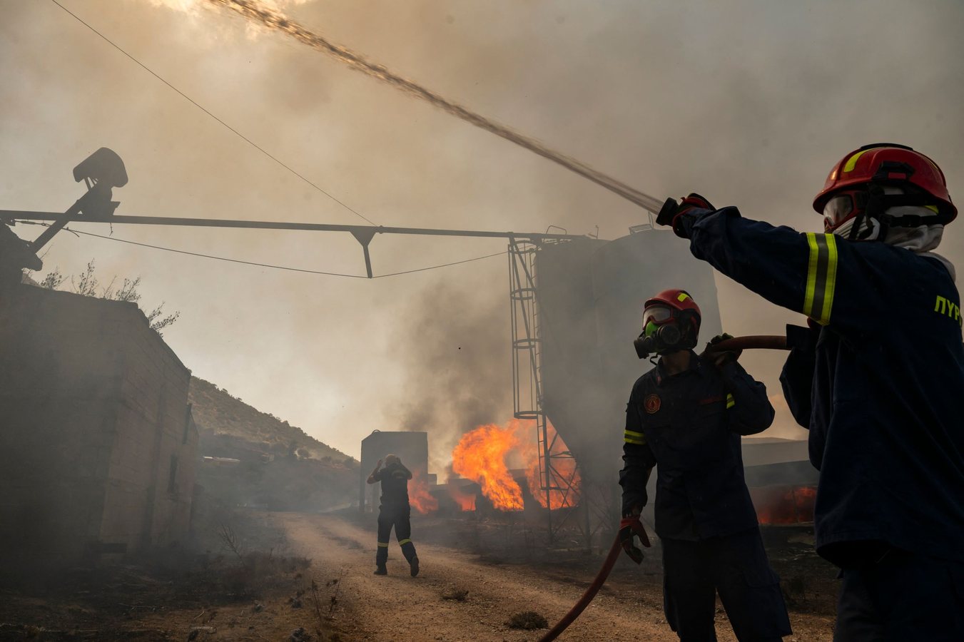Grèce : risque d’incendie très élevé à Athènes, en Crète et sur plusieurs îles