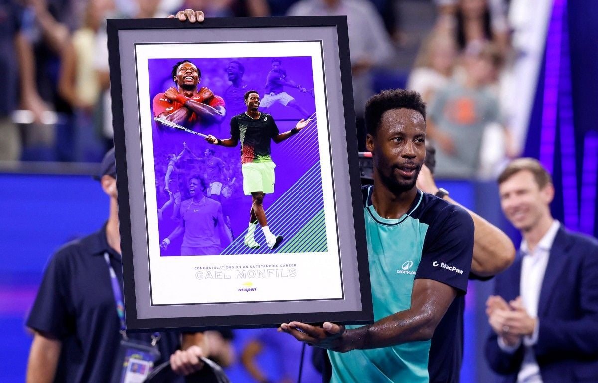 US Open : Gaël Monfils disputait son dernier match en Grand Chelem, battu par Learner Tien