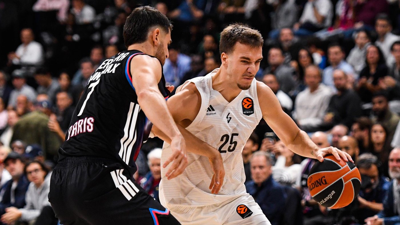 Euroligue : l'Asvel s'impose sur le fil face au Paris Basketball