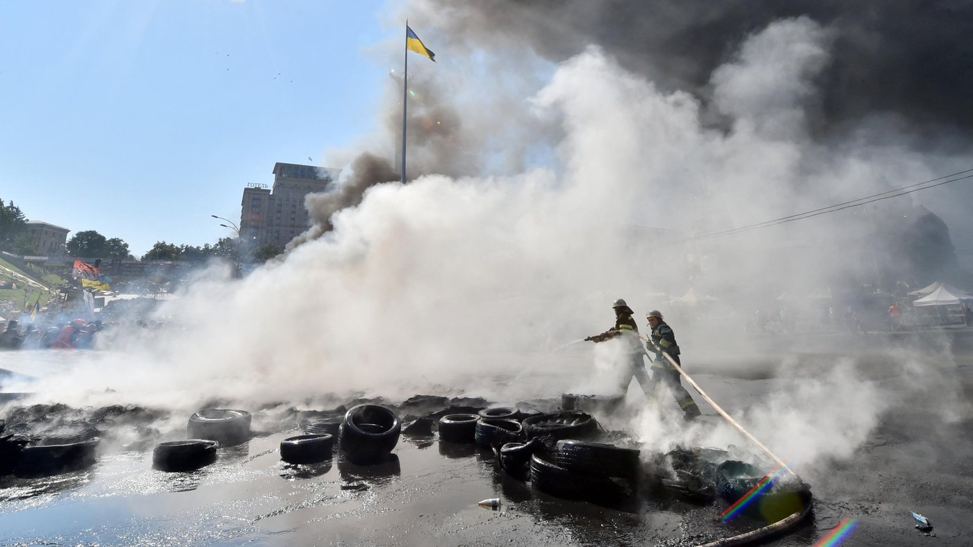 Kiev : une frappe de drone russe en plein jour fait au moins trois morts