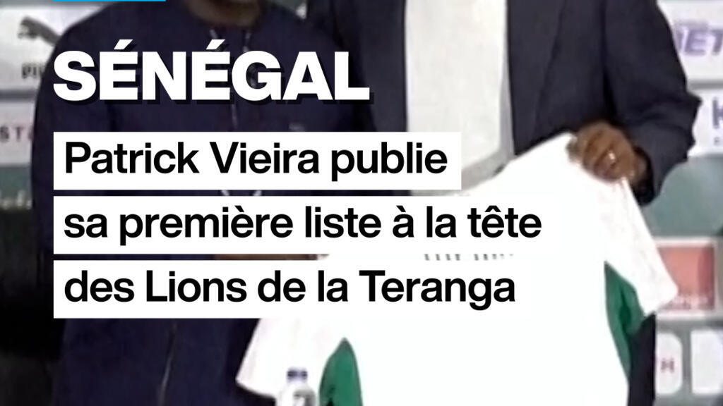 Patrick Vieira dévoile sa première liste avec le Sénégal, sans Sadio Mané