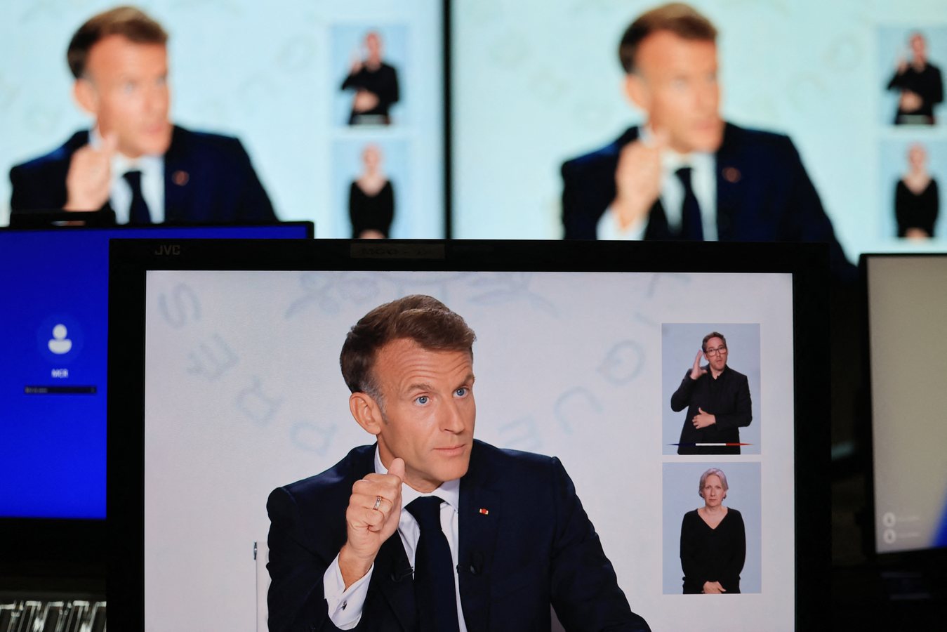 Macron dément toute alerte de la CIA sur une attaque de drones russes visant le sud de la France