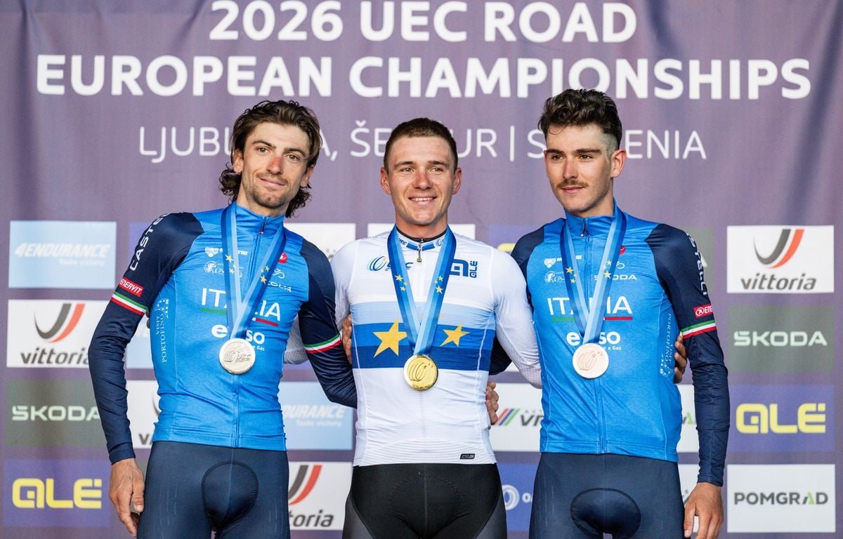 Remco Evenepoel sacré champion d'Europe de cyclisme après une chute à 37 km de l'arrivée